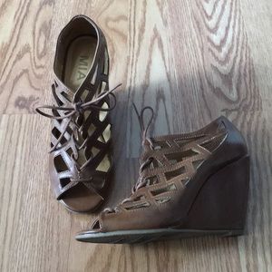 MIA Gladiator Wedge Sandal